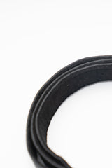 Berlin SXF - Thin Belt - Charcoal - ourCommonplace