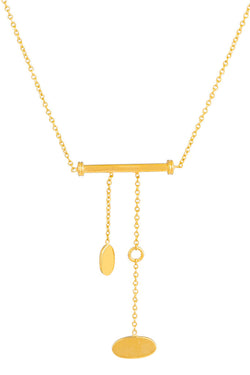 César Duo-Hanging Necklace - ourCommonplace