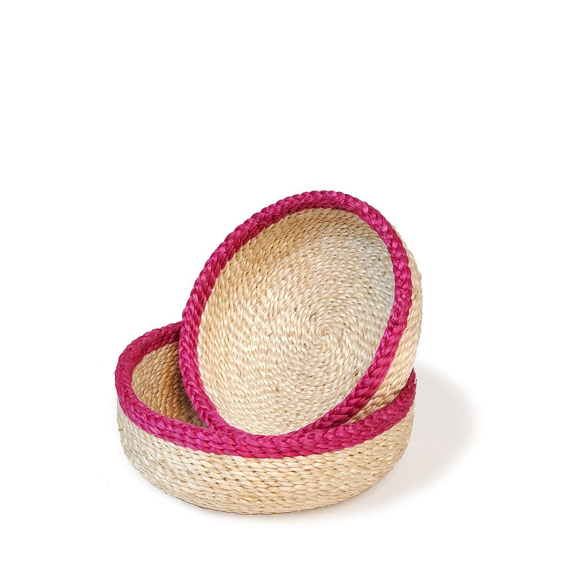 Phala Handwoven Jute Basket (Set of 2) - ourCommonplace