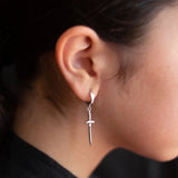 Dagger Earring - Sterling Silver - ourCommonplace