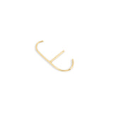Minimalist Ear Cuff Skinny - 14K Yellow Gold - ourCommonplace