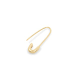 Gold Minimal Safety Pin Earring - ourCommonplace