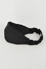 Washed Silk Eye Mask In Black - ourCommonplace