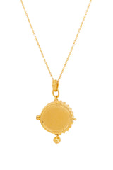 Ginza Sepia Locket Necklace - ourCommonplace