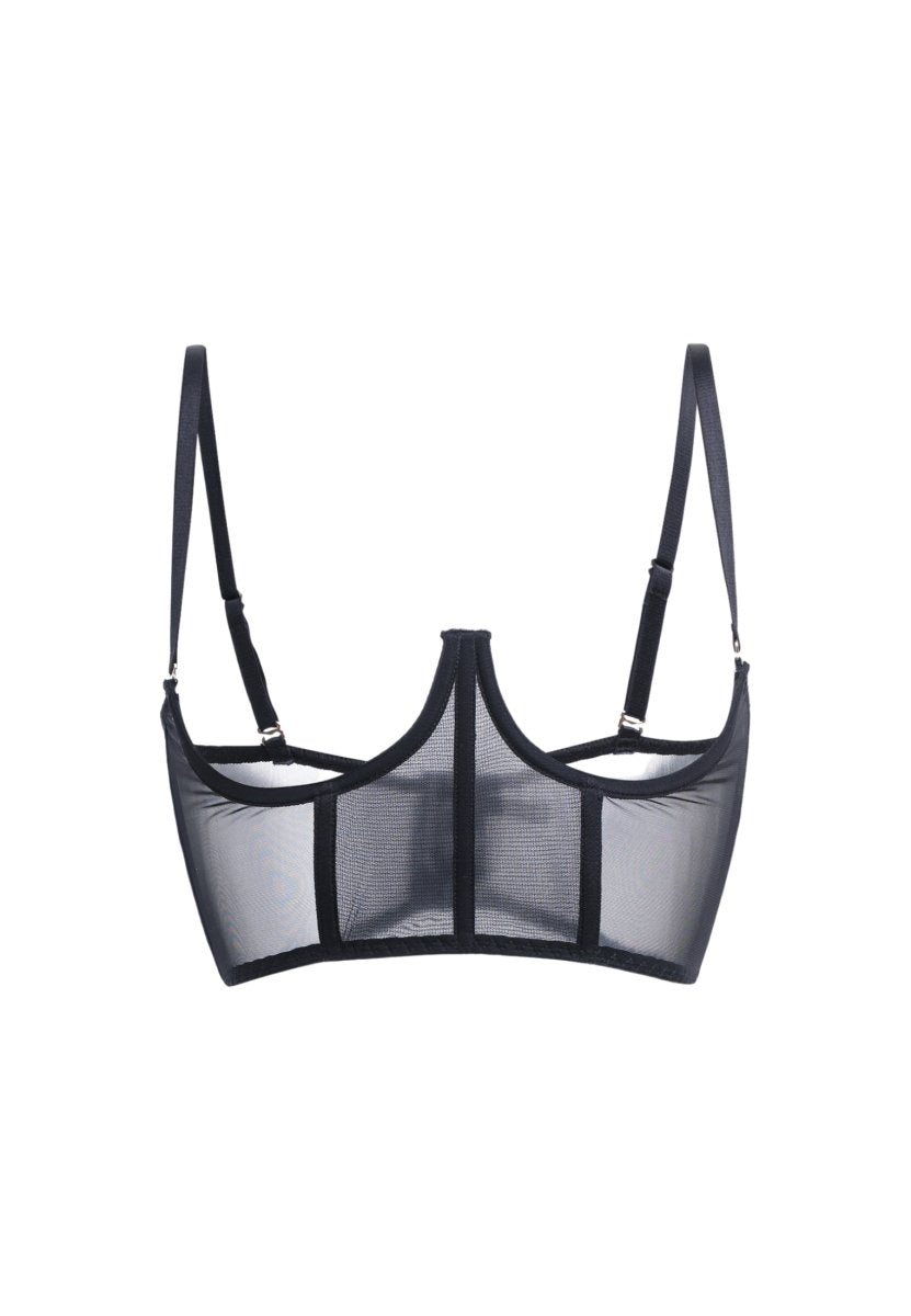 CLANE (クラネ) FRINGE BARE BUSTIER