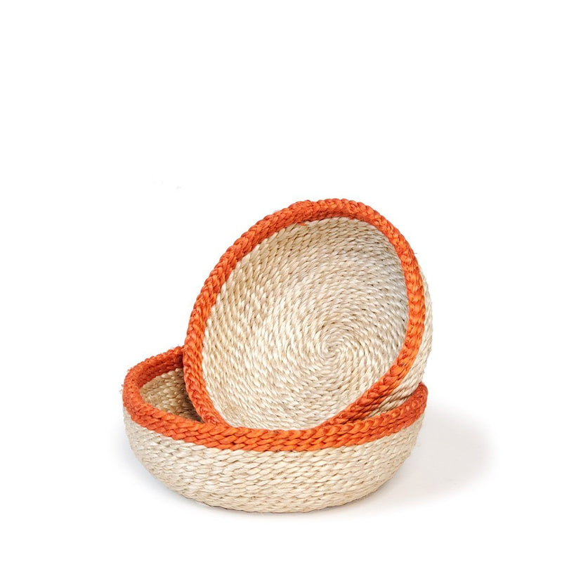 Phala Handwoven Jute Basket (Set of 2) - ourCommonplace