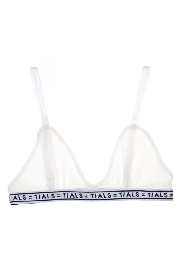 Logo Simple Bra White - ourCommonplace