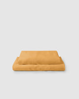 Marcel Linen Sheet Set - Mustard - ourCommonplace