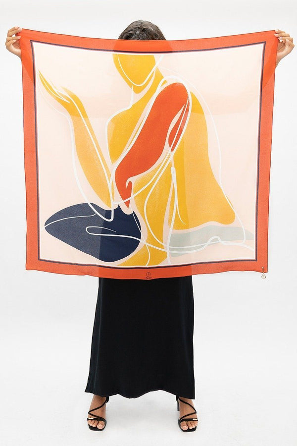 Maya Angelou - Le Carré Scarf - ourCommonplace