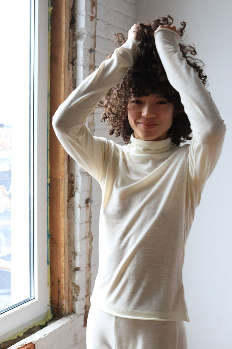 Pacha Turtleneck, Organic Merino - ourCommonplace