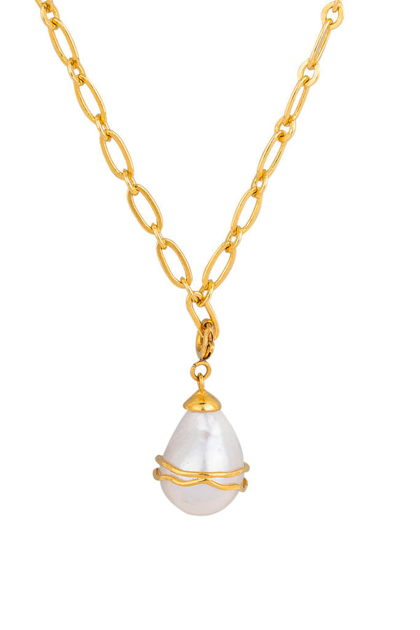 Moira Pearl Necklace - ourCommonplace