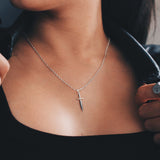 Dagger Necklace in Sterling Silver - ourCommonplace