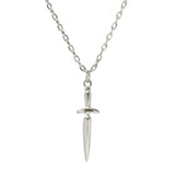 Dagger Necklace in Sterling Silver - ourCommonplace