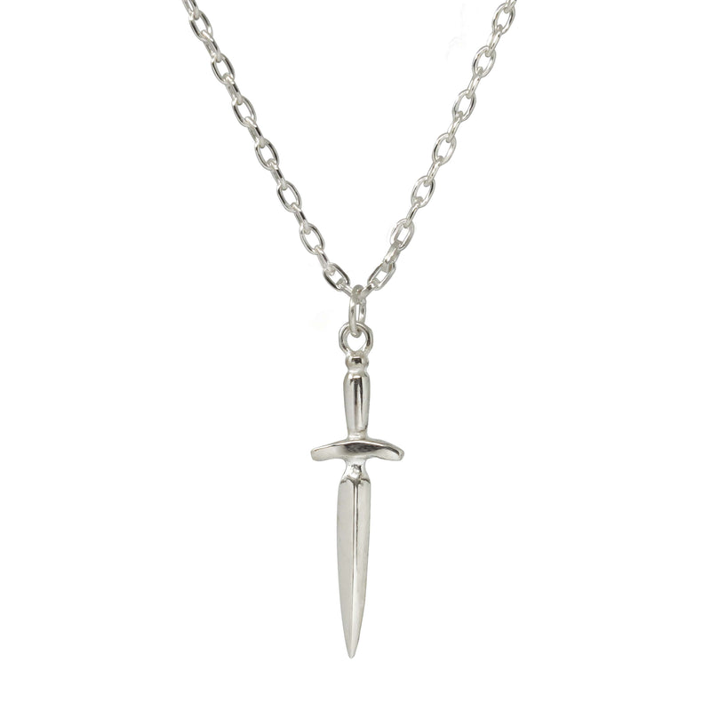 Dagger Necklace in Sterling Silver - ourCommonplace