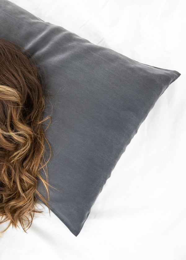 Charcoal Pillowcase - ourCommonplace