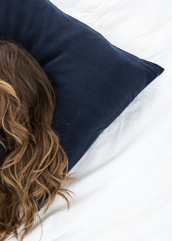 Midnight Blue Pillowcase - ourCommonplace