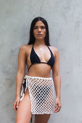 Open Weave Mini Skirt - ourCommonplace