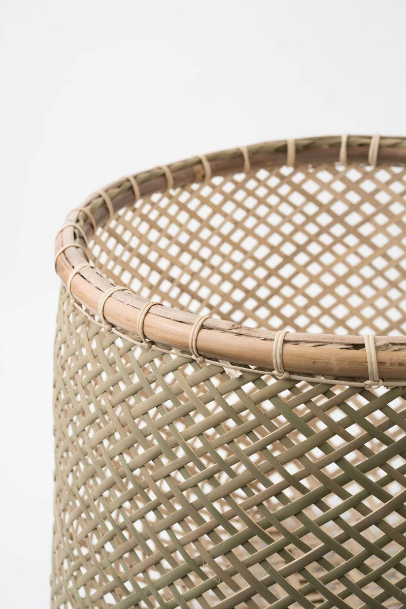 Neepa Hut Handwoven Bamboo Basket - ourCommonplace
