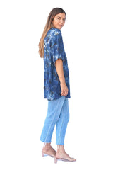 Hawaiian Kai Shirt // Ocean Bottom Tie Dye - ourCommonplace