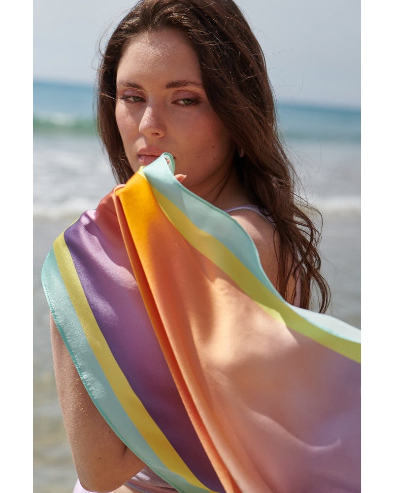 Sunset Silk Scarf - ourCommonplace