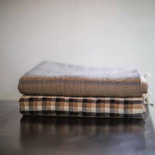 Hansa Plaid Throw Blanket - ourCommonplace