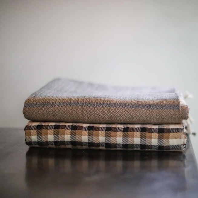 Hansa Plaid Throw Blanket - ourCommonplace