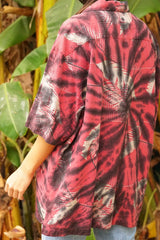 Hawaiian Kai Shirt // Onyx Tie Dye - ourCommonplace