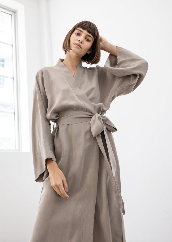 Sand Women Kimono Robe - ourCommonplace