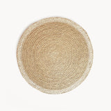 Agora Hand-Braided Jute Placemats - Natural (Set of 4) - ourCommonplace