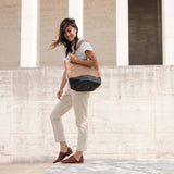Lori Tote Almond/Black - ourCommonplace