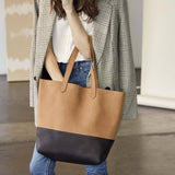 Lori Tote Almond/Black - ourCommonplace