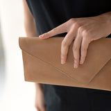 Luisa Clutch Almond - ourCommonplace