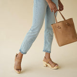 Simone Convertible Shopper Almond - ourCommonplace