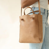 Simone Convertible Shopper Almond - ourCommonplace