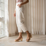 All-Day Open Toe Clog Almond - ourCommonplace