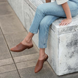 Ama Woven Mule Woven Brandy - ourCommonplace