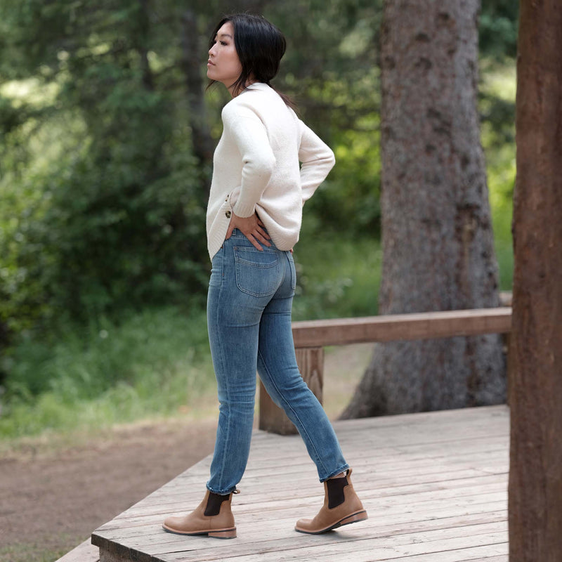 Carmen Chelsea Boot Almond - ourCommonplace