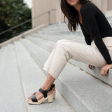 All-Day Open Toe Clog Black - ourCommonplace