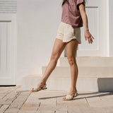 All-Day Cross Strap Sandal Bone - ourCommonplace