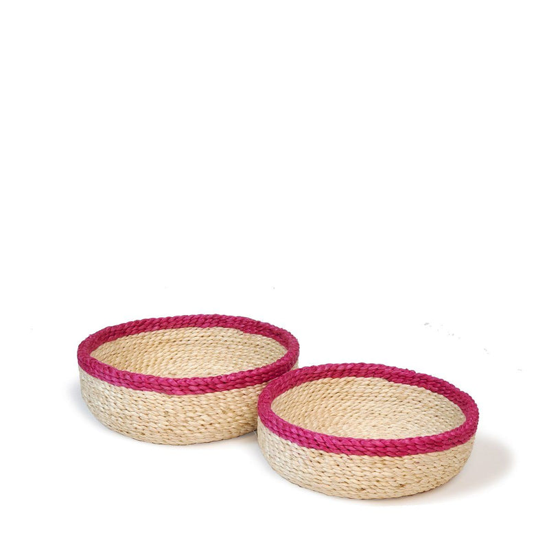 Phala Handwoven Jute Basket (Set of 2) - ourCommonplace